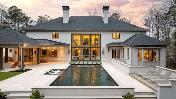 2.3 Acres of Residential Land with Home for Sale in Sandy Springs, Georgia