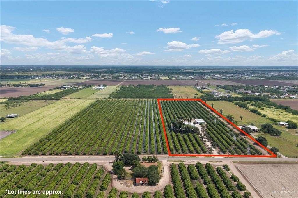 10.1 Acres of Land with Home for Sale in Donna, Texas