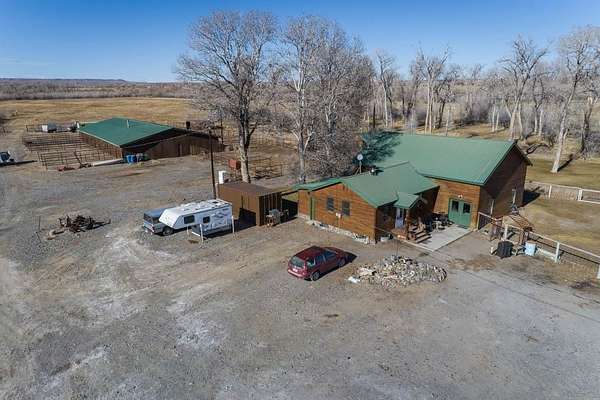 40 Acres of Land with Home for Sale in Burlington, Wyoming