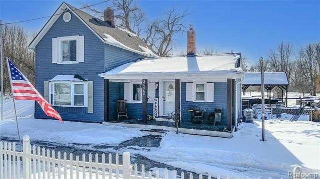 4 Acres of Land with Home for Sale in Chesterfield, Michigan