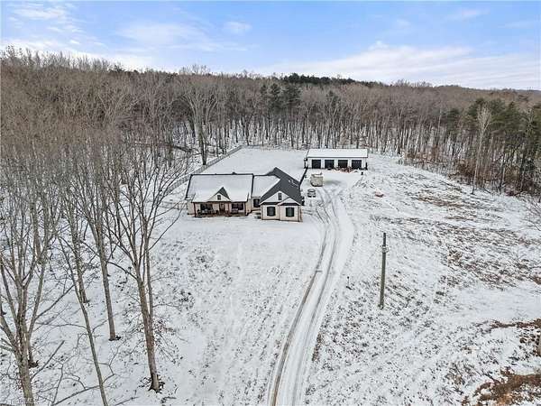 8.24 Acres of Residential Land with Home for Sale in Tobaccoville, North Carolina