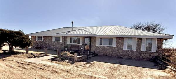 4 Acres of Land with Home for Sale in Texhoma, Oklahoma