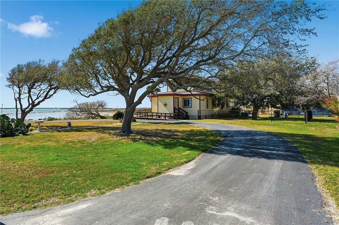6.6 Acres of Residential Land with Home for Sale in Bayside, Texas