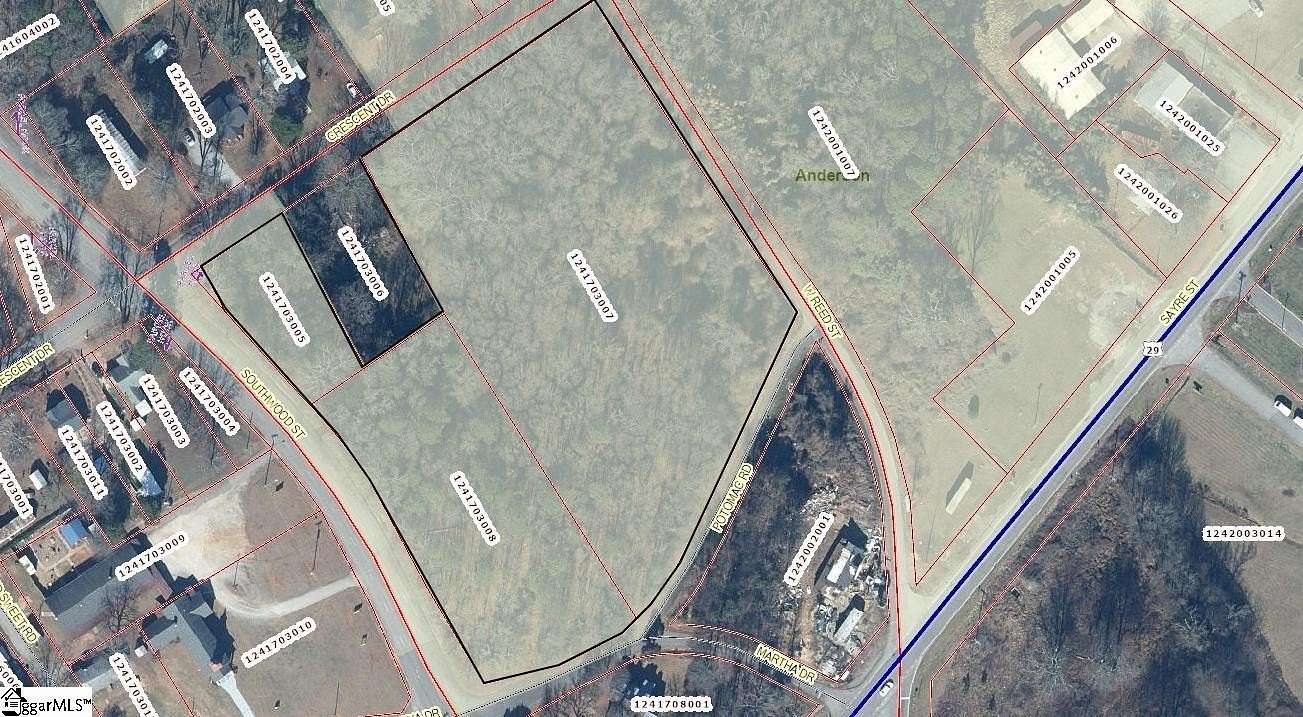 5.5 Acres of Residential Land for Sale in Anderson, South Carolina