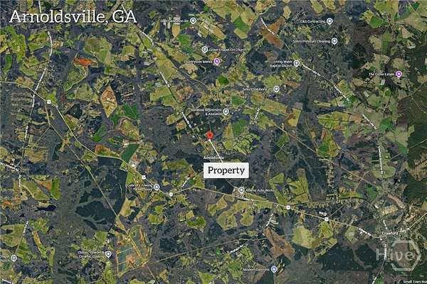 4 Acres of Land with Home for Sale in Arnoldsville, Georgia