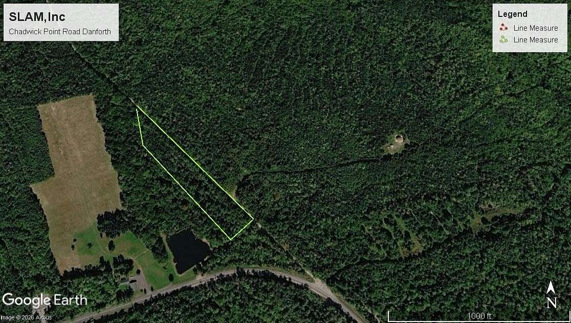3.8 Acres of Land for Sale in Danforth, Maine