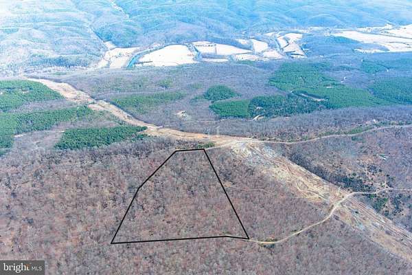 22.6 Acres of Recreational Land for Sale in Yellow Spring, West Virginia