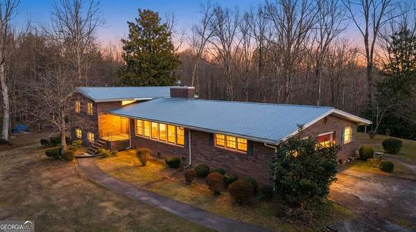 11.6 Acres of Recreational Land with Home for Sale in Clarkesville, Georgia