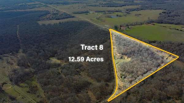 12.6 Acres of Land for Sale in Wetumka, Oklahoma