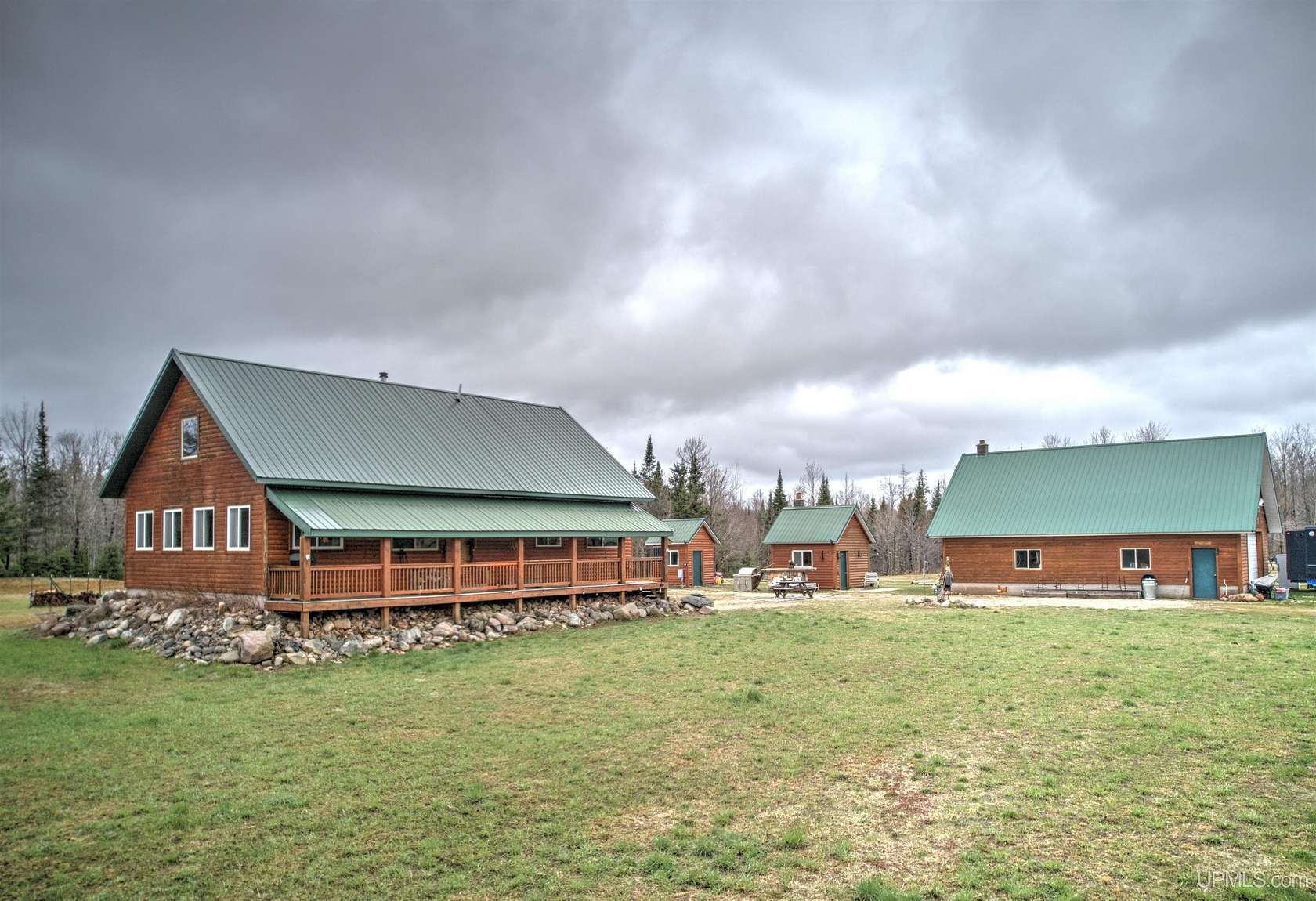 271 Acres of Recreational Land with Home for Sale in Trenary, Michigan