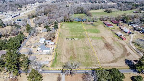 5.26 Acres of Residential Land for Sale in Opelousas, Louisiana