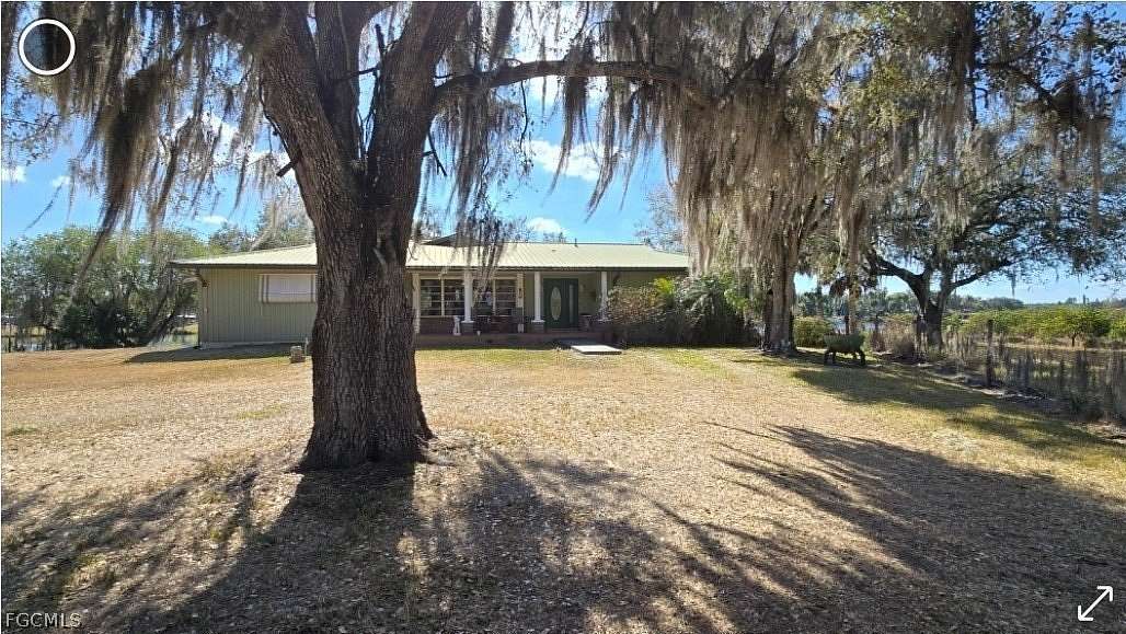 2.56 Acres of Land with Home for Sale in LaBelle, Florida