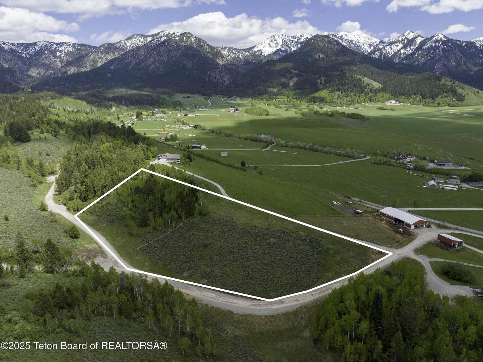 6.35 Acres of Residential Land for Sale in Alpine, Wyoming