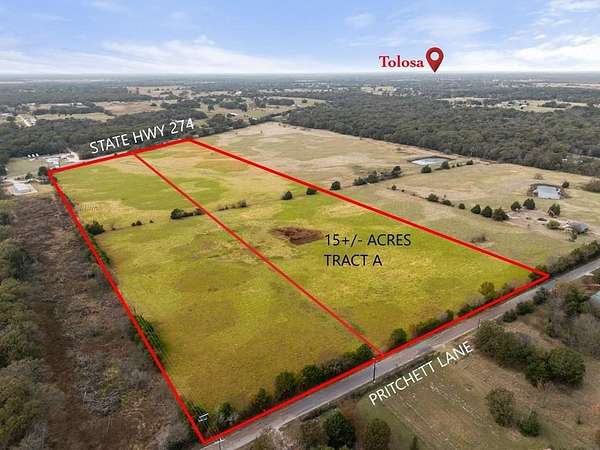 15 Acres of Land for Sale in Kemp, Texas