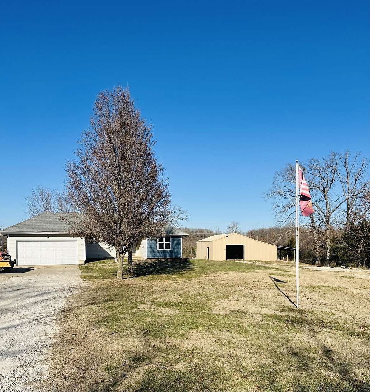 4 Acres of Residential Land with Home for Sale in Rogersville, Missouri