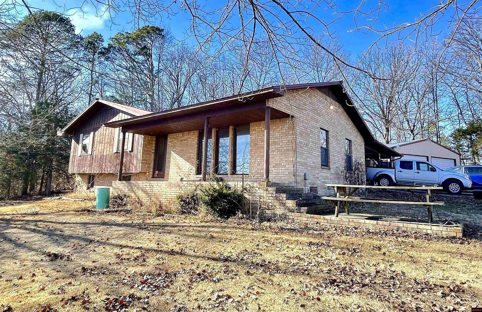 10.4 Acres of Land with Home for Sale in Calico Rock, Arkansas