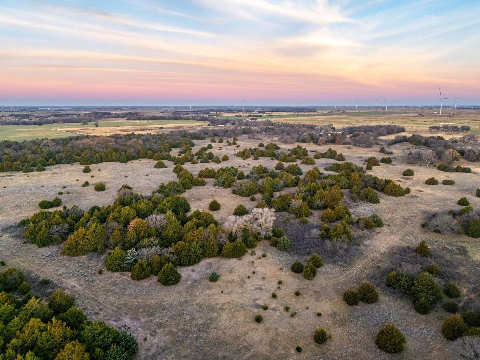 80 Acres of Recreational Land & Farm for Sale in Cleo Springs, Oklahoma