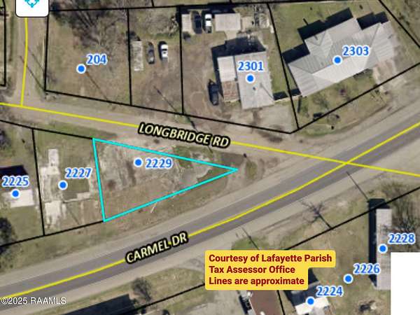 0.12 Acres of Commercial Land for Sale in Lafayette, Louisiana