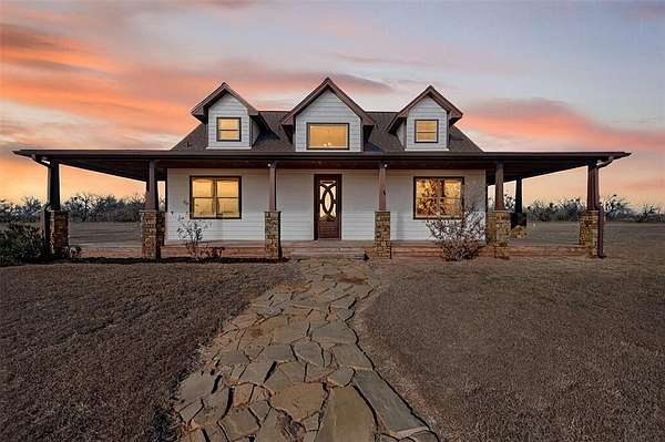 10 Acres of Recreational Land with Home for Sale in Graham, Texas