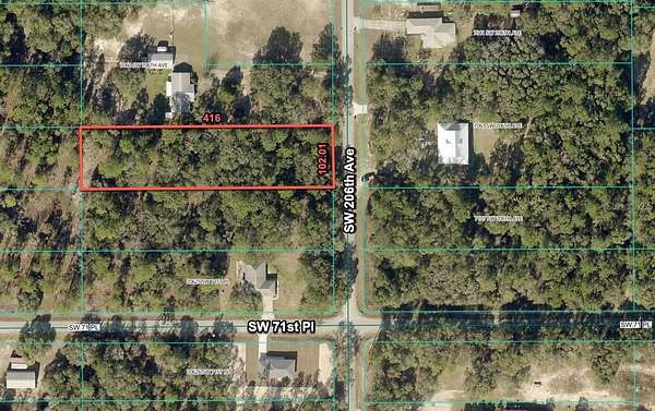 0.97 Acres of Residential Land for Sale in Dunnellon, Florida