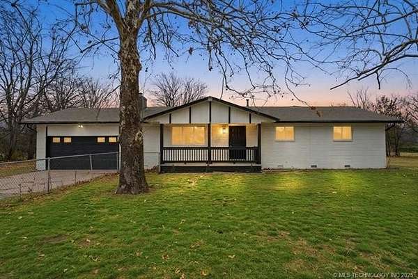 2.3 Acres of Residential Land with Home for Sale in Owasso, Oklahoma