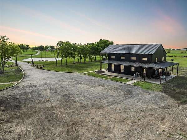 12 Acres of Land with Home for Sale in Celeste, Texas