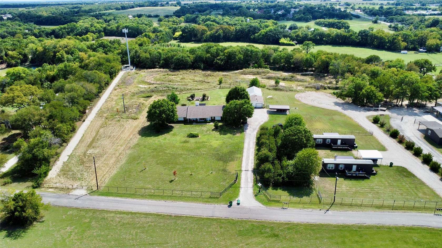 6 Acres of Land with Home for Sale in McKinney, Texas