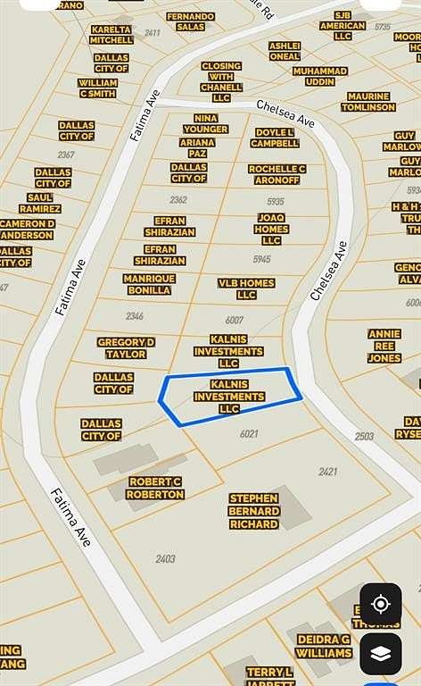 0.24 Acres of Residential Land for Sale in Dallas, Texas