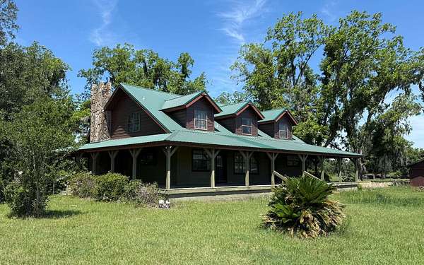 8.5 Acres of Land with Home for Sale in Wellborn, Florida