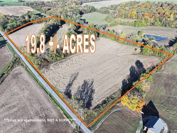 19.8 Acres of Recreational Land for Sale in West Salem, Illinois