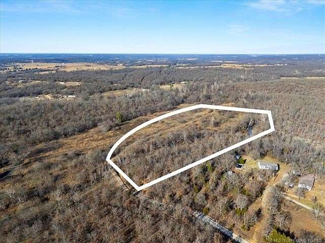 10.3 Acres of Land for Sale in Kellyville, Oklahoma