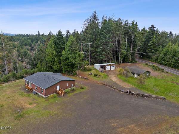 42.2 Acres of Recreational Land with Home for Sale in Waldport, Oregon