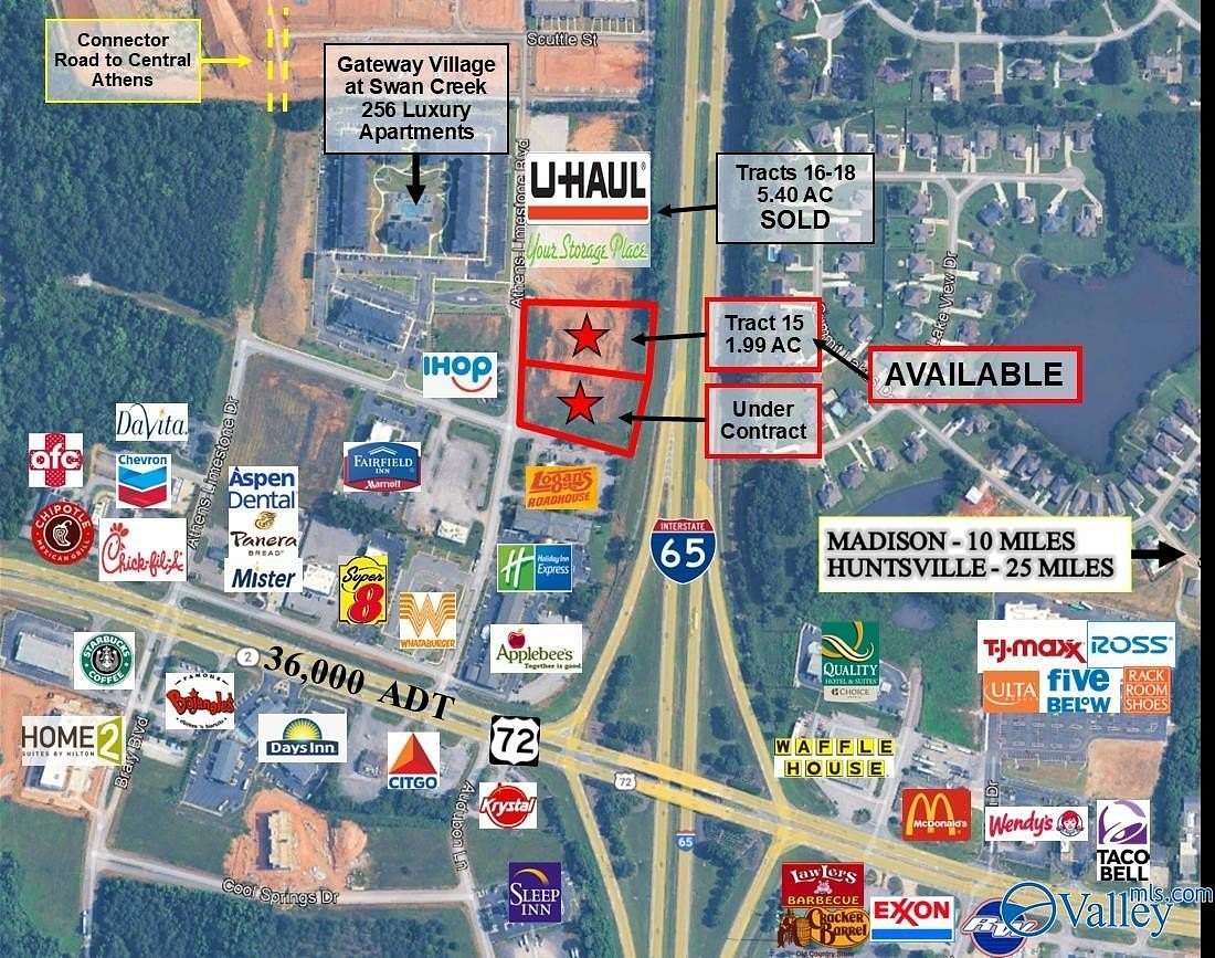 2 Acres of Land for Sale in Athens, Alabama