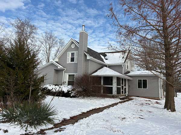 15 Acres of Land with Home for Sale in Kirkland Township, Indiana