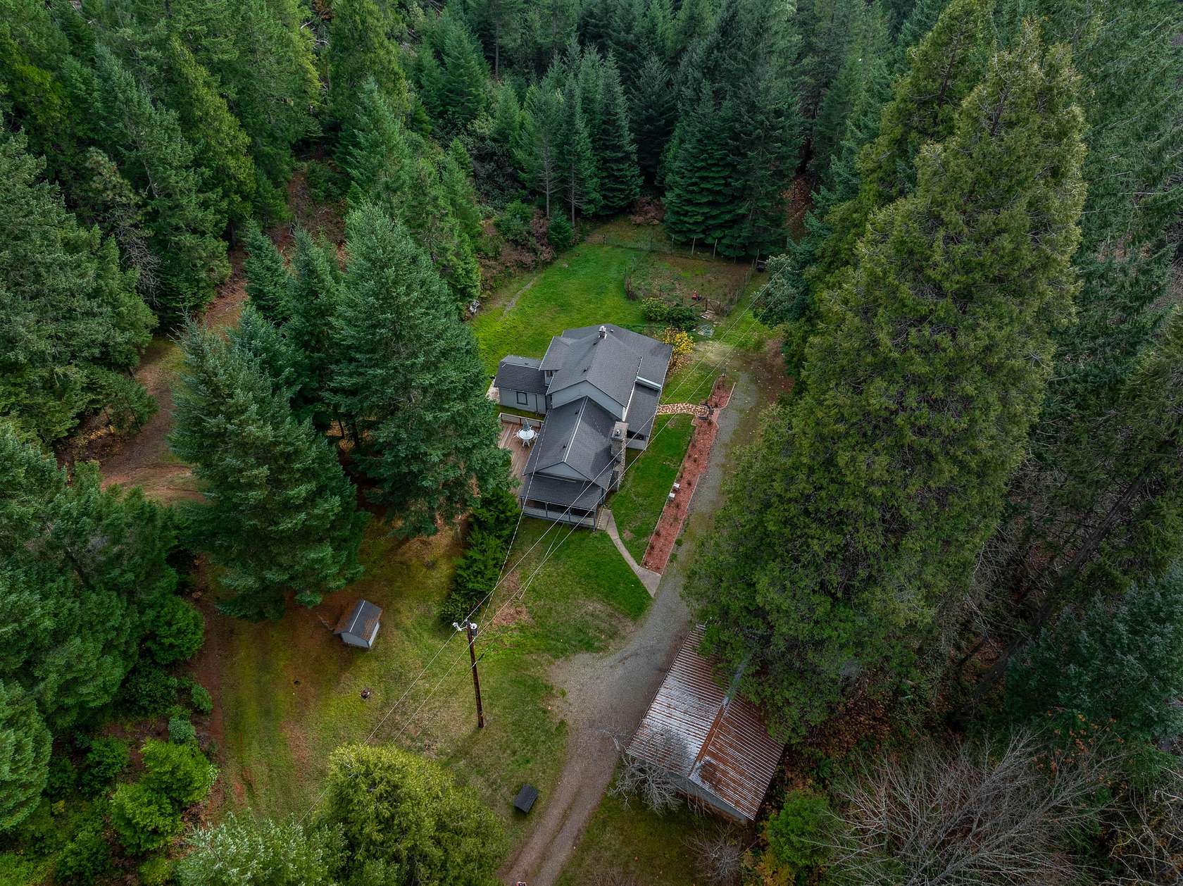 11.5 Acres of Land with Home for Sale in Glendale, Oregon