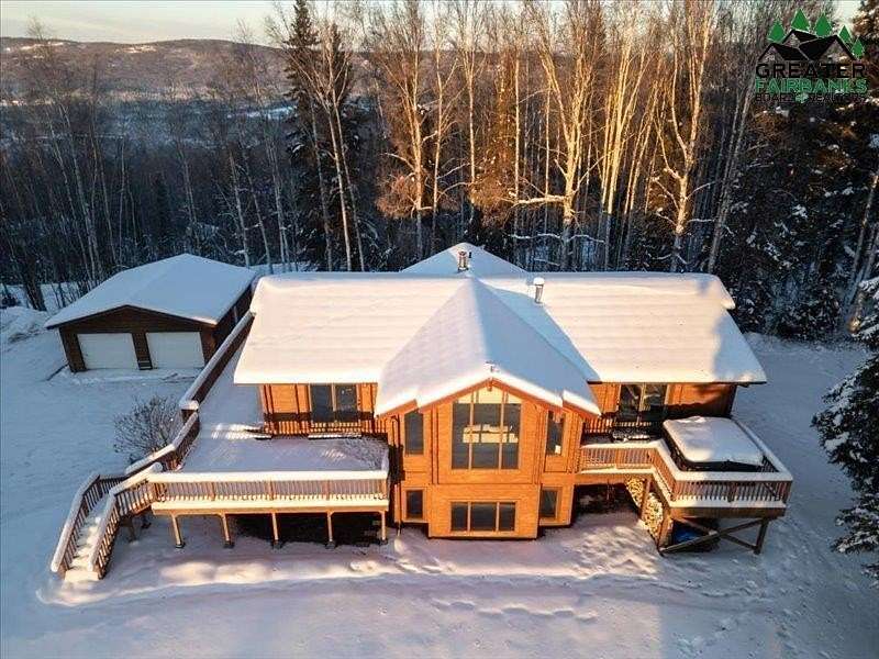 3.7 Acres of Residential Land with Home for Sale in Fairbanks, Alaska