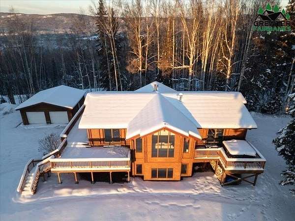 3.7 Acres of Residential Land with Home for Sale in Fairbanks, Alaska
