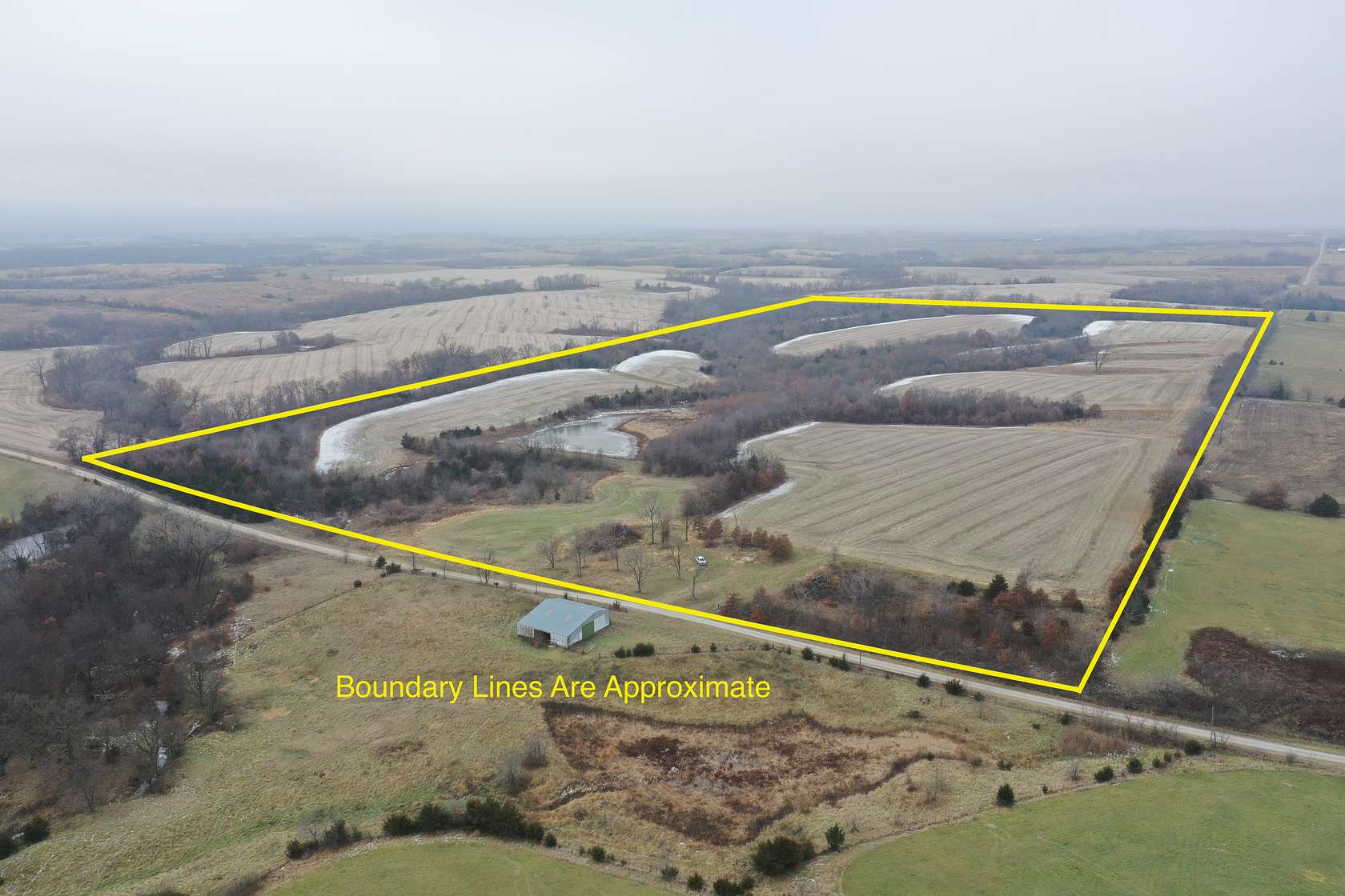 79 Acres of Recreational Land & Farm for Sale in Grant City, Missouri