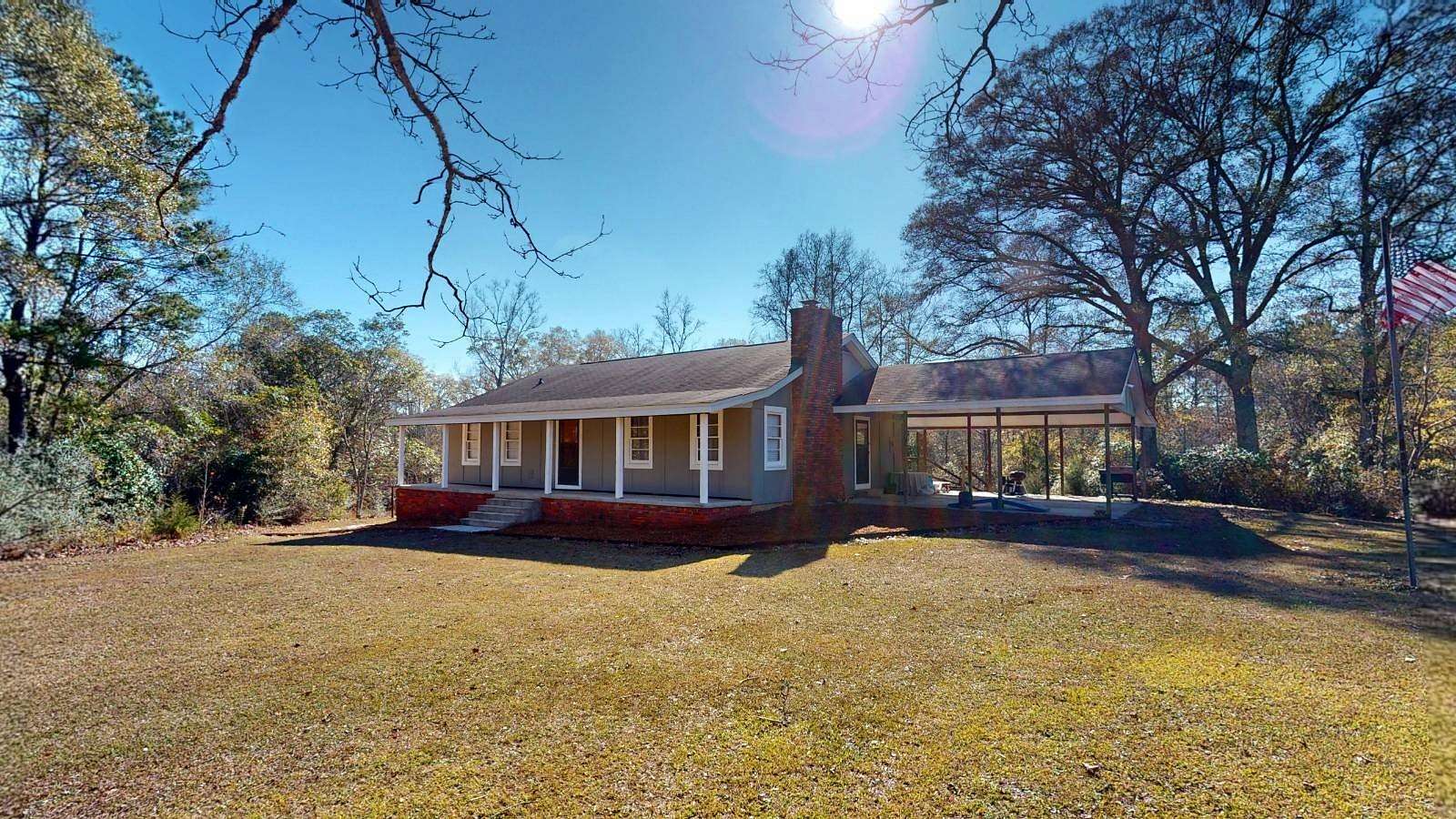 46 Acres of Land with Home for Sale in Andalusia, Alabama