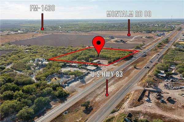 3 Acres of Improved Commercial Land for Sale in Rio Grande City, Texas