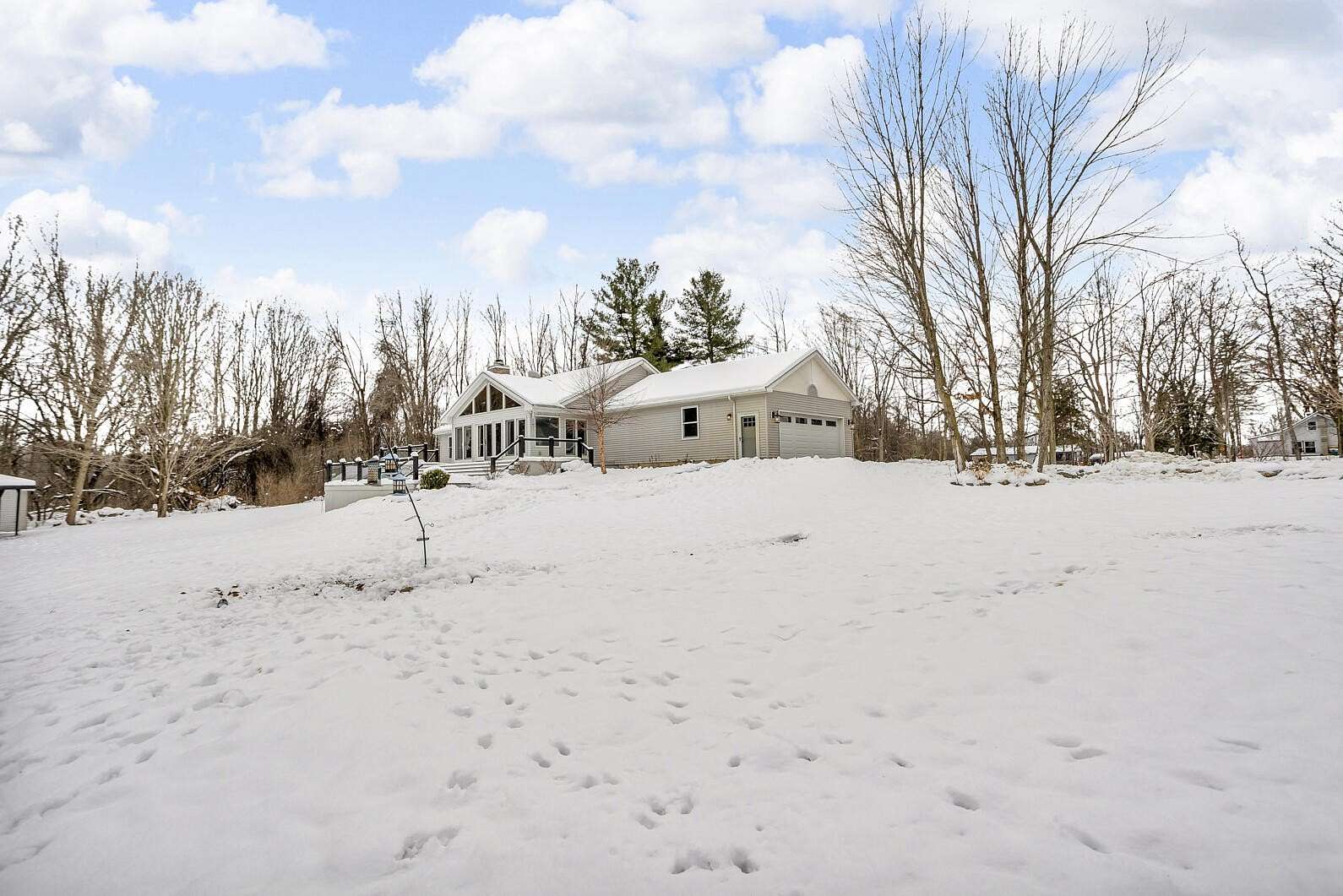 3 Acres of Residential Land with Home for Sale in Charlotte, Michigan