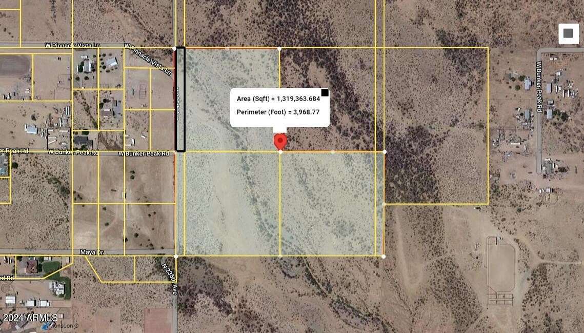 30 Acres of Land for Sale in Wittmann, Arizona