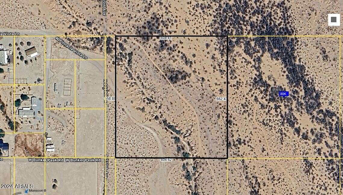 10 Acres of Residential Land for Sale in Wittmann, Arizona