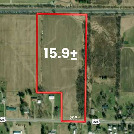 16 Acres of Land for Auction in Nova, Ohio