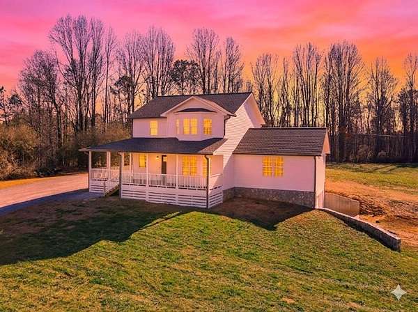 1.5 Acres of Land with Home for Sale in Ellijay, Georgia