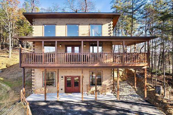 3.77 Acres of Residential Land with Home for Sale in Sevierville, Tennessee