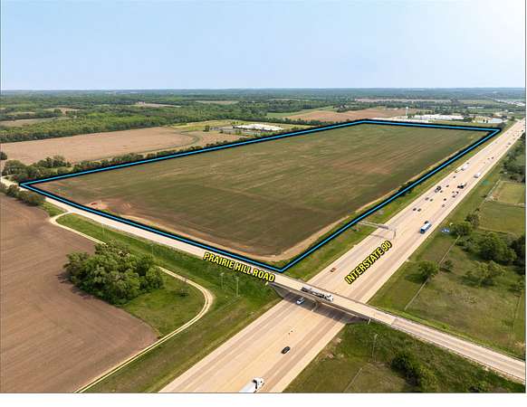 90.7 Acres of Land for Sale in South Beloit, Illinois