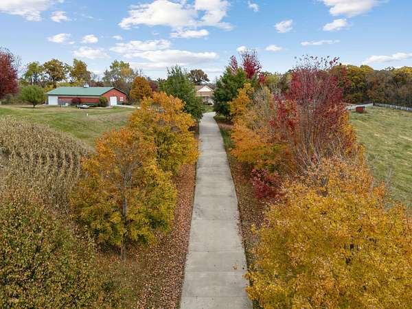 35.5 Acres of Land with Home for Sale in Hollandale, Wisconsin