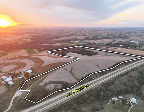 85.4 Acres of Recreational Land & Farm for Auction in Dickeyville, Wisconsin