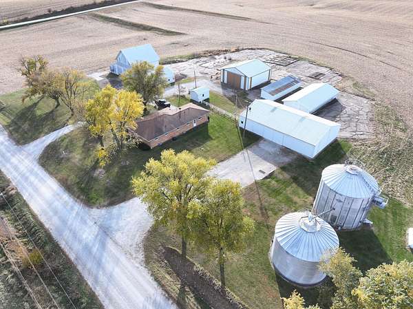 3.75 Acres of Land with Home for Sale in Sigourney, Iowa